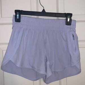 Lululemon Lavender 4 inch shorts - Size 6
